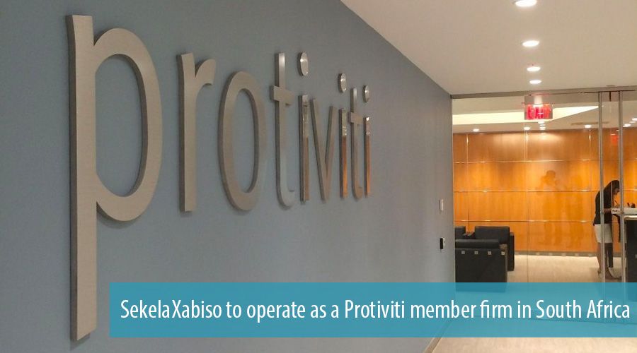 SekelaXabiso to operate as a Protiviti member firm in South Africa