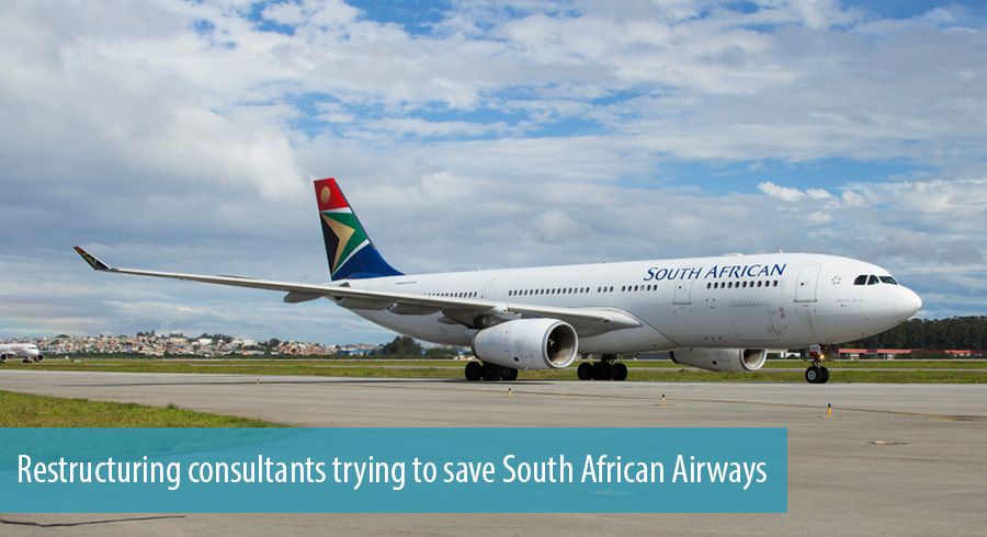 Restructuring consultants trying to save South African Airways