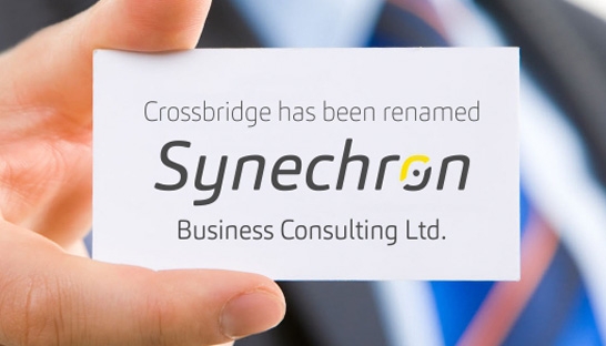 Crossbridge rebrands as Synechron Business Consulting
