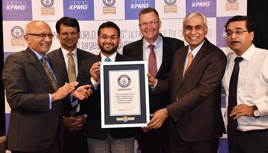 KPMG India enters Guinness World Records with cybersecurity initiative