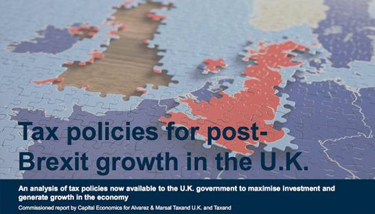 Changes to UK taxation could add billions to the economy