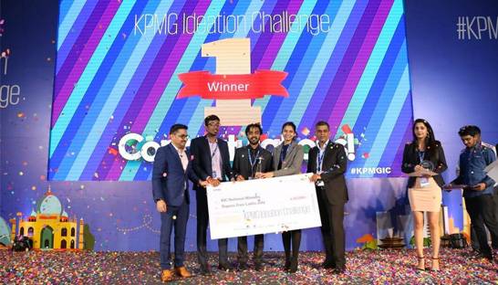 IIT Dhanbad wins the KPMG Innovation Challenge in India