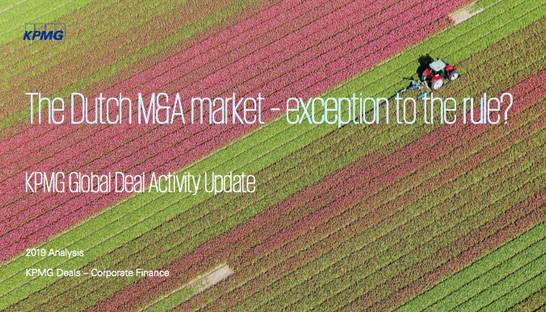 Dutch M&A activity grows for sixth consecutive year