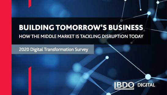 BDO Digital: The state of digital transformation in the mid-market