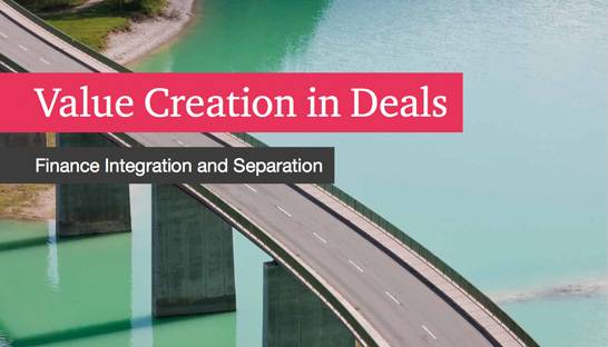 M&A: Why finance is key for the pre-deal and integration phase