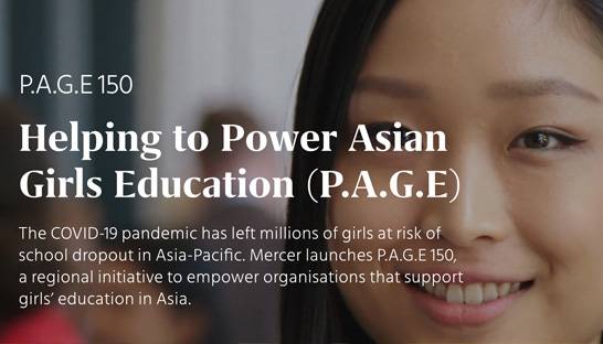 Mercer launches education initiative for girls across Asia
