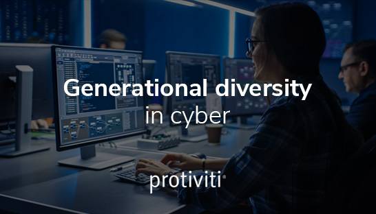 Generational diversity in cyber - striking the right balance