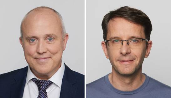 Marcus Beard and Michael Eiden partners at Arthur D. Little