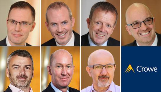 Crowe appoints seven partners and directors across its business
