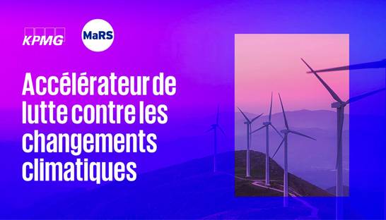 KPMG and MaRS launch cleantech accelerator 