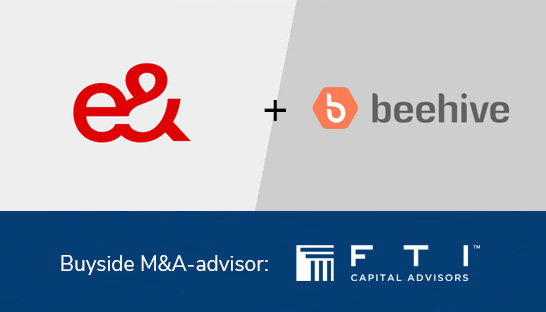 FTI advises e& on acquisition of SME lending platform Beehive