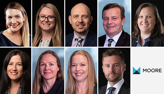 Moore adds 10 partners and directors to leadership team