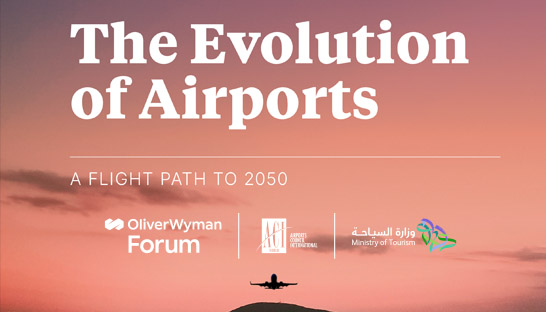 Five megatrends for airports and the road ahead to 2050