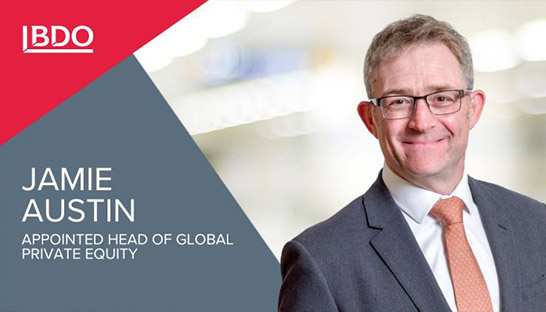 Jamie Austin leads BDO's Private Equity practice worldwide
