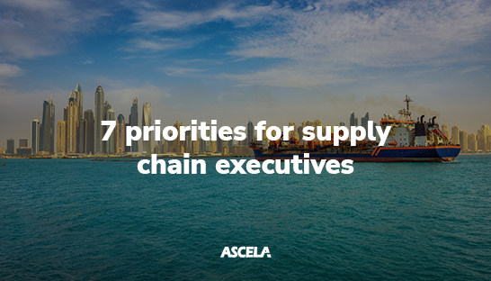 7 priorities for Middle East supply chain executives