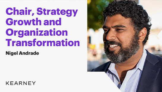 Kearney names Nigel Andrade global lead of strategic services