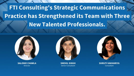 FTI Consulting adds trio to Strategic Communications team