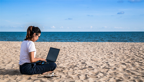 UK businesses embrace remote working abroad