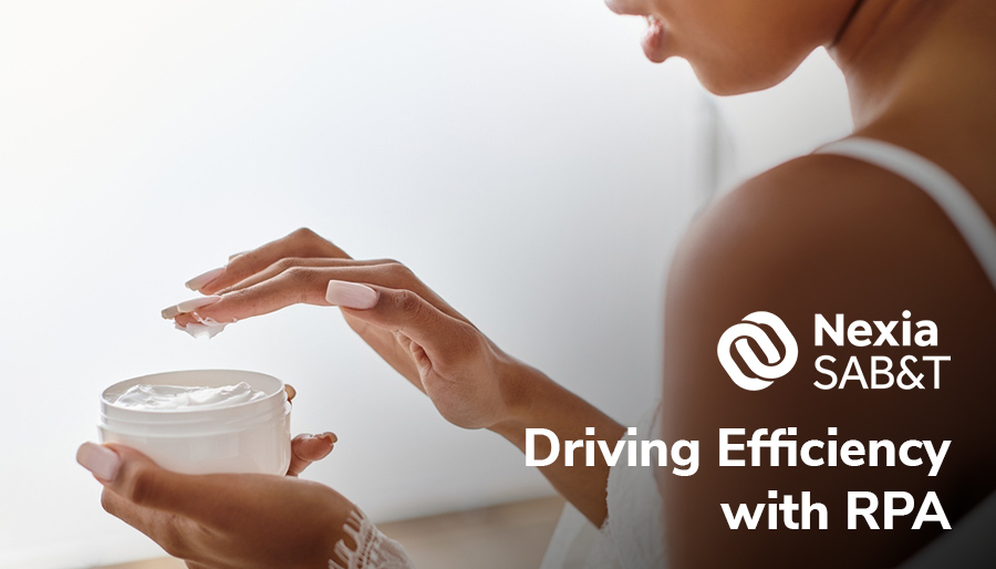 Nexia SAB&T drives RPA-led improvement project at beauty and personal care group